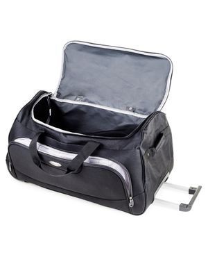 Bolsa de Viagem Lisboa com Rodas Preta – foto 2