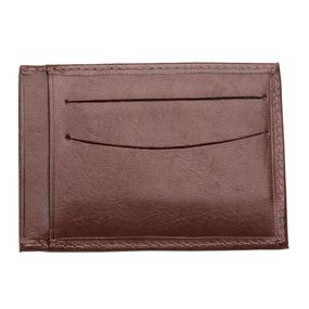 Porta Cartão de Couro com Porta Documento SwissOne Café – foto 2