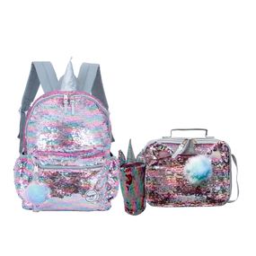 Kit Mochila Rainbow Colorido