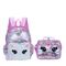 Kit Unicornio - Mochila e Lancheira Lilás