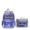 Kit Coruja - Mochila e Lancheira Roxo