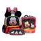 Kit Mochila Disney Mickey Preto