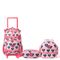 Kit Mochila com Rodas Disney Minnie Fun Vermelho