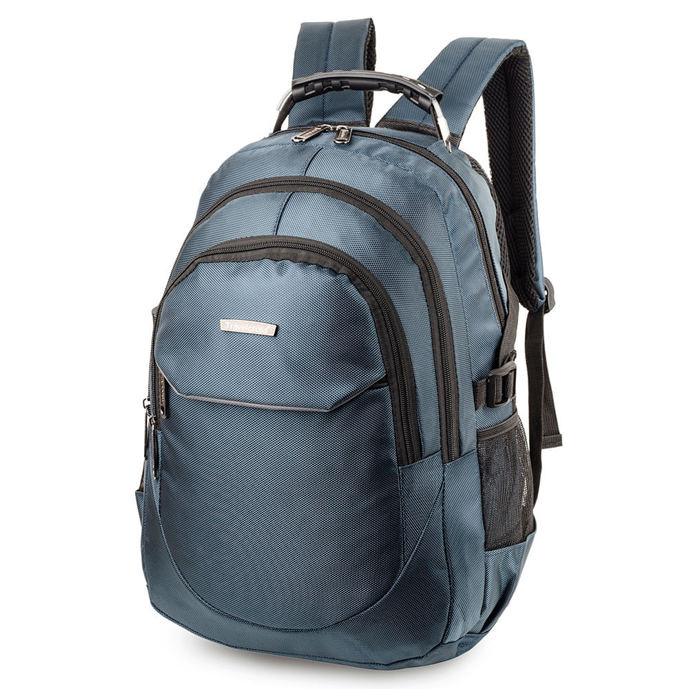 Mochila Masculina para Notebook Apex Azul