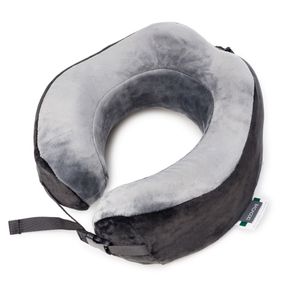 Almofada de Pescoço Compacta Flex Preta – foto 2