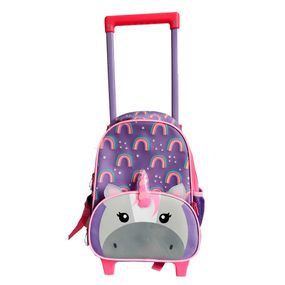 Mochila Infantil Pets Unicórnio Lilás