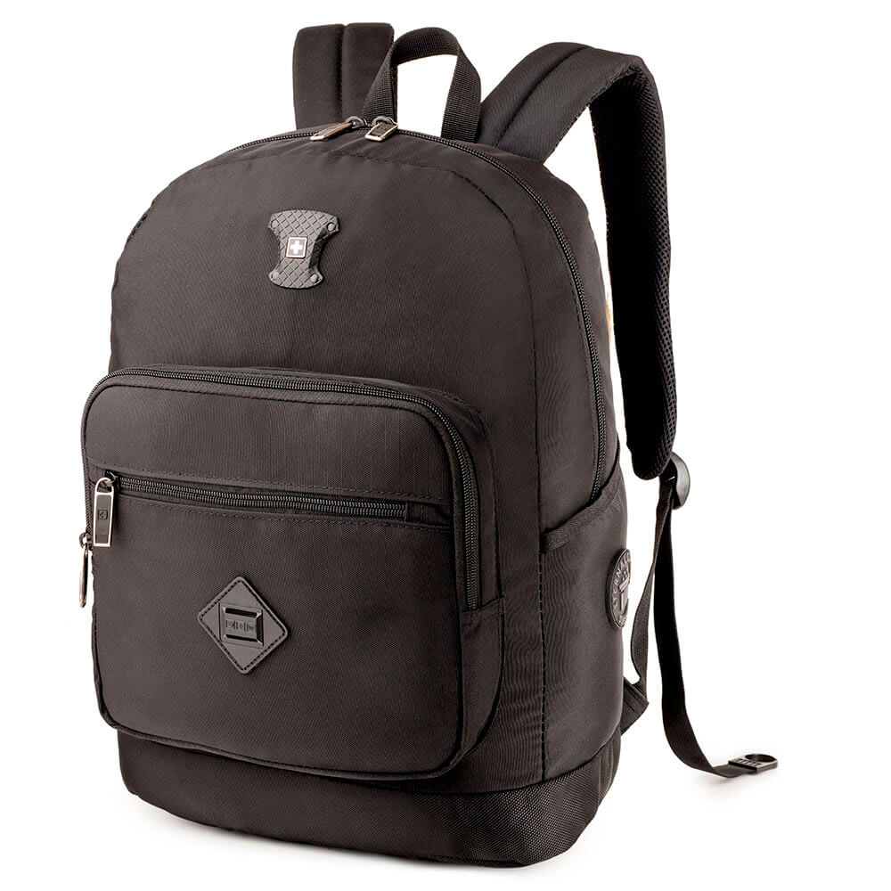 Mochila Masculina SwissOne Stans Preta