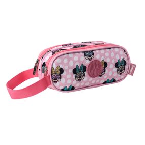 Nécessaire Viagem Feminina Pequena  Minnie Fun Rosa – foto 2