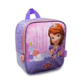 Lancheira Infantil Feminina Térmica Princesinha Sofia Lilás – foto 2