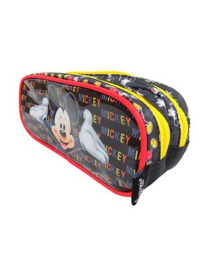 Estojo Escolar Masculino Mickey Preto – foto 2