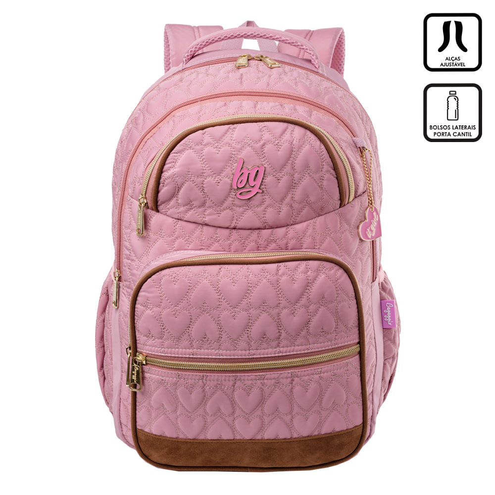 Mochila Feminina BG Girl Rosa