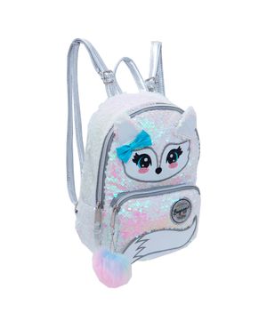 Mochila Escolar Feminina Raposa Branca – foto 4