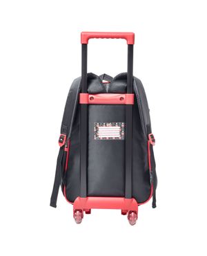 Mochila Escolar Masculina Disney Mickey com Rodinha Preta – foto 4