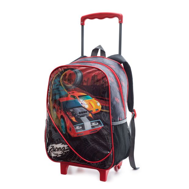 0229460458001Mochila-Infantil-Masculina-Racing-Car-com-Rodinha