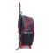 Mochila Escolar Masculina Racing Car com Rodinha Preta – foto 3