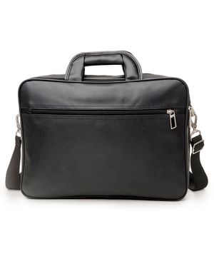 Pasta Masculina Executiva com 2 Divisões e Porta Notebook Preta – foto 4
