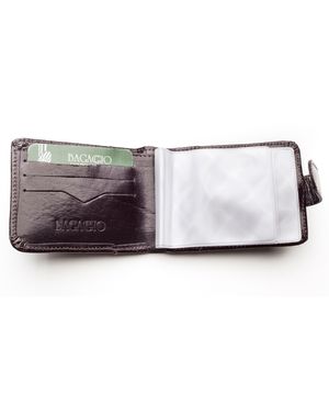 Kit Carteira Masculina com Cinto Café – foto 3