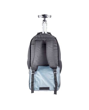 Mochila Masculina para Notebook com Rodas Pequim Cinza – foto 3