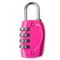 Cadeado para Mala com Segredo 4 dígitos Neon Rosa – foto 5