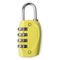 Cadeado para Mala com Segredo 4 dígitos Neon Amarelo – foto 5