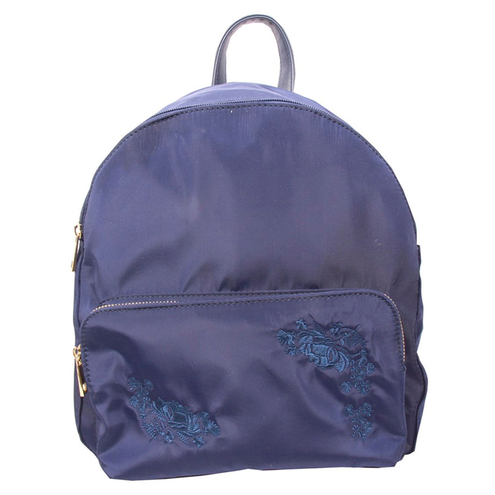Mochila Feminina Olivina Azul Escura