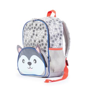 Mochila Infantil Pets Cachorro Cinza – foto 2