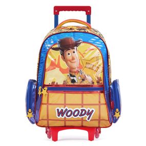 Mochila Escolar Masculina de Rodinha Woody