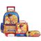 Kit Premium Mochila com Rodas Disney Woody com Lancheira e Estojo Amarelo