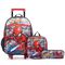 Kit Mochila com Rodas Marvel Homem Aranha com Lancheira e Estojo Preto