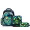 Kit Premium Mochila Marvel Hulk com Lancheira e Estojo Verde