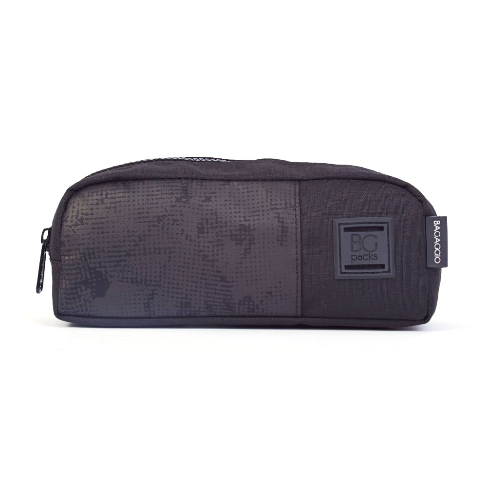 Estojo Escolar Legacy Textured Preto