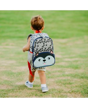 Mochila Infantil Pets Cachorro Cinza – foto 4