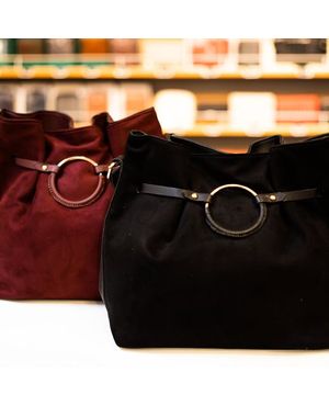 Bolsa de Ombro Feminina Betria Preta – foto 5