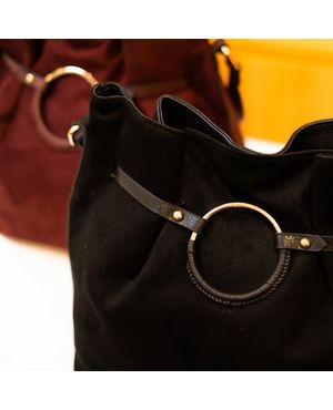 Bolsa de Ombro Feminina Betria Preta – foto 6