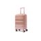 Mala de Bordo 10 kg Policarbonato 4 Rodas Zíper Antifurto Bagaggio Croácia 20'' Rosé – foto 2