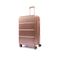 Mala Grande 32 kg Policarbonato 4 Rodas Zíper Antifurto Bagaggio Croácia Rosé – foto 2