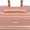 Mala Grande 32 kg Policarbonato 4 Rodas Zíper Antifurto Bagaggio Croácia Rosé – foto 6
