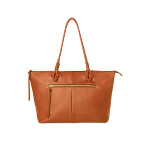 Bolsa de Ombro Feminina Zaurak Marrom