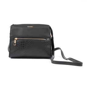Bolsa Transversal Feminina Alfena Preta