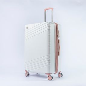 Mala Grande 32 kg ABS 4 Rodas SwissOne Finlândia Off White – foto 2