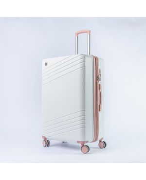 Mala Grande 32 kg ABS 4 Rodas SwissOne Finlândia Off White – foto 2