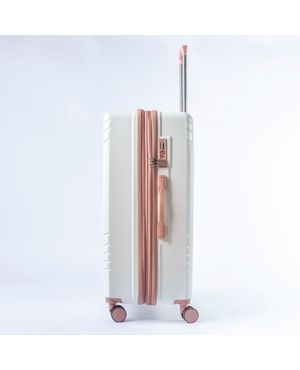 Mala Grande 32 kg ABS 4 Rodas SwissOne Finlândia Off White – foto 3