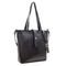 Bolsa de Ombro Feminina de Couro Gávea Grande Preta – foto 2