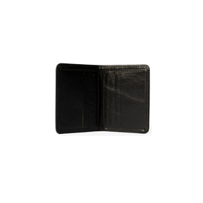 Porta Cartão de Couro Slim Arpoador Preto – foto 2