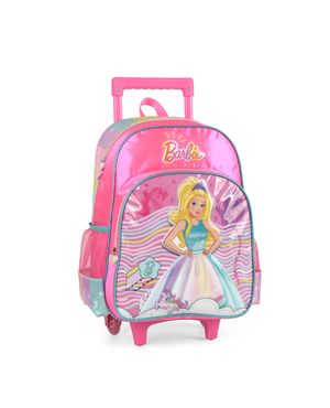 Mochilete Escolar Feminina Premium Barbie Rosa – foto 2