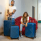 Mala Grande 32 kg ABS 4 Rodas Travelcross Madrid Laranja – foto 9