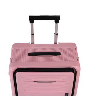 Mala Média 23 kg Polipropileno 8 Rodas Dobrável  Slim Rosa – foto 12