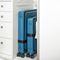 Mala Média 23 kg Polipropileno 8 Rodas Dobrável Slim Azul Escura – foto 20