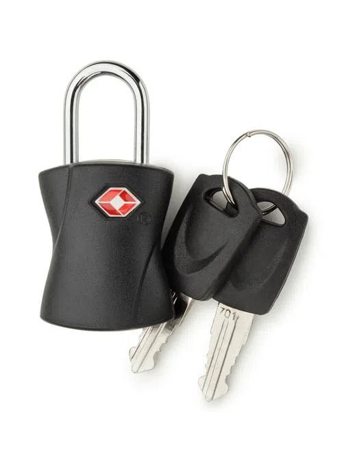 Cadeado para Mala TSA com Chave SwissOne Preto