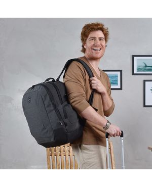 Mochila Masculina Basic Tech Cinza – foto 11